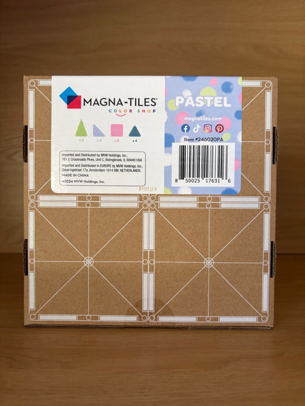 ✨$22✨Magna-Tiles Color Shop 20-Piece Set | Pastel (NIB)